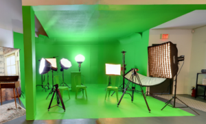 Green screen studio mirage